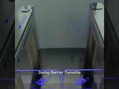 Sunproof Electronic Turnstile Gates , High End Swing Barrier Gate Turnstile For Entrance