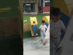 40p/minute Kindergarten Swing Barrier Gate Turnstile 0.2s For Children's Playground