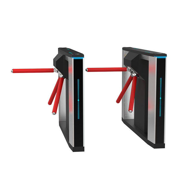 Security Magnetic Tripod Turnstile Manufacturers With Dual Color LED