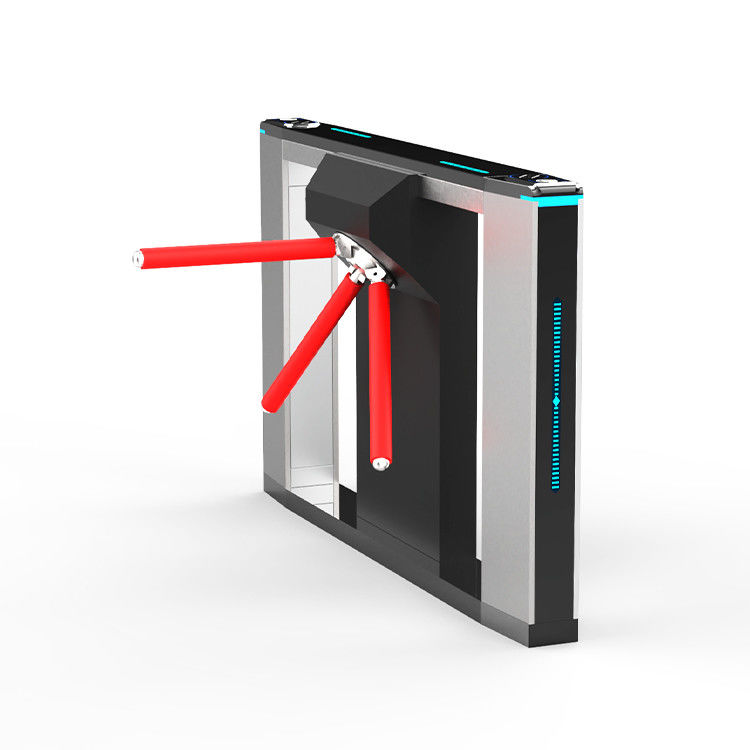 Security Magnetic Tripod Turnstile Manufacturers With Dual Color LED
