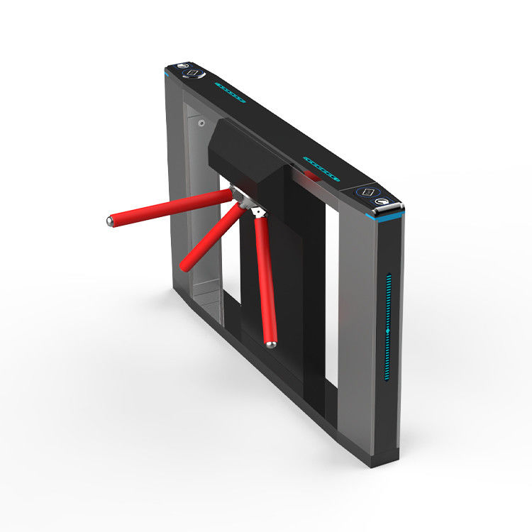Security Magnetic Tripod Turnstile Manufacturers With Dual Color LED