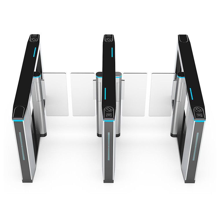 SUS304 Slim Speed Gate Turnstile Entry System 40p/m-60p/m with Buzzer Alarm