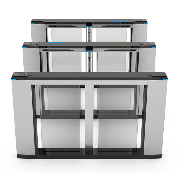 SUS304 Slim Speed Gate Turnstile Entry System 40p/m-60p/m with Buzzer Alarm