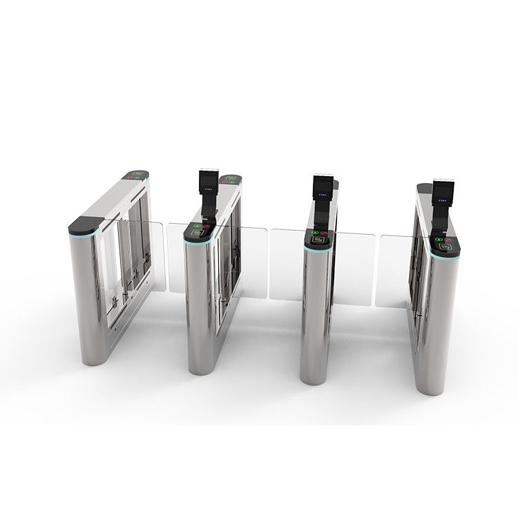 Outdoor Indoor Half Height Turnstile Security Doors For Biometric Access Control System